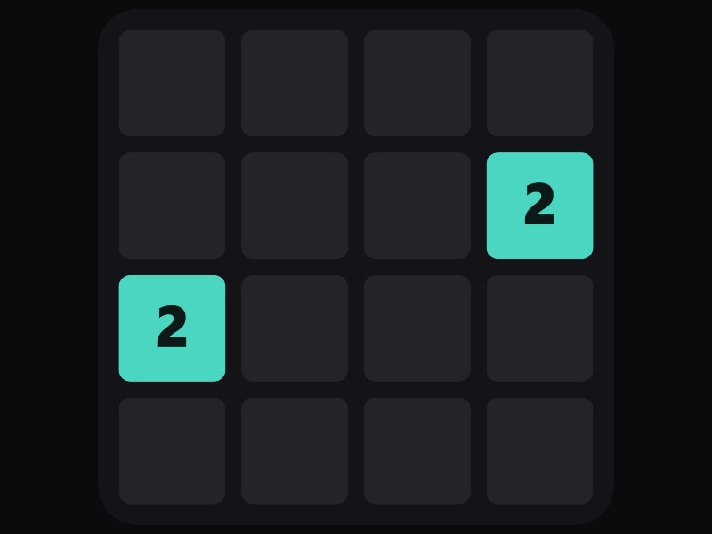 2048 gameplay