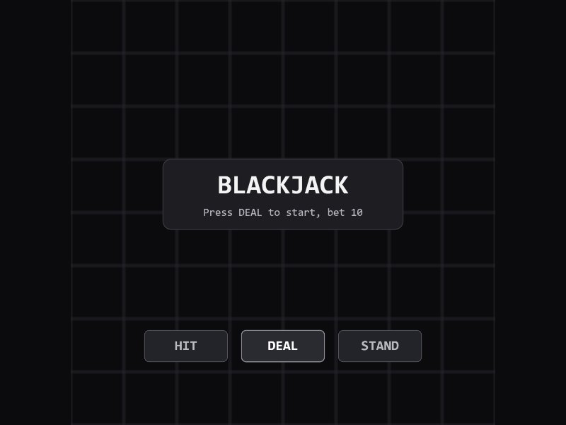 Blackjack gameplay