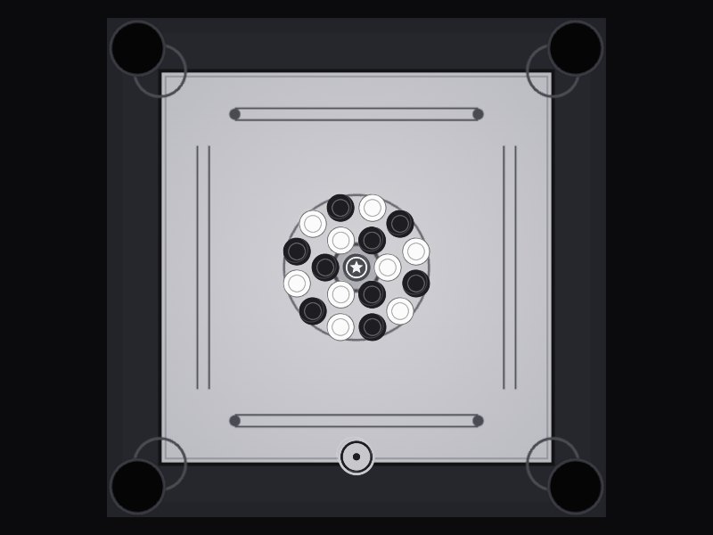 Carrom gameplay