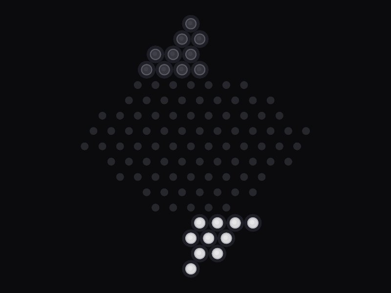 Chinese Checkers gameplay
