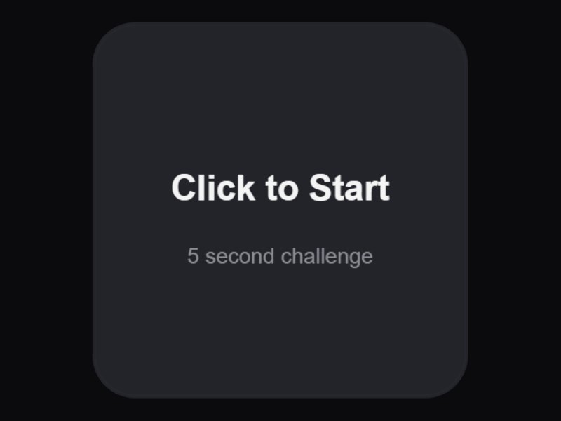 Click Speed gameplay