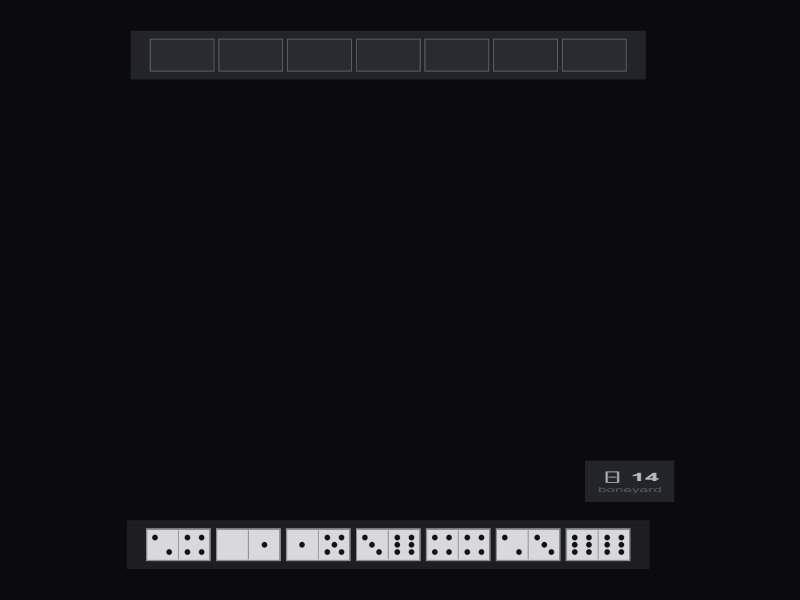 Dominoes gameplay