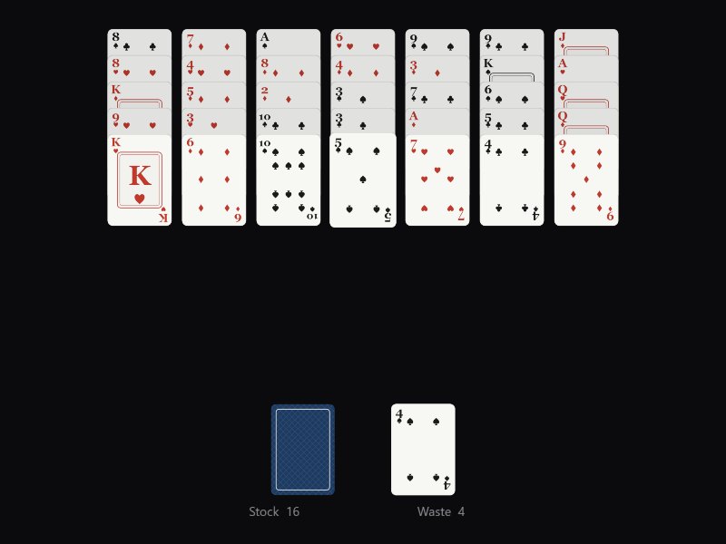 Golf Solitaire gameplay