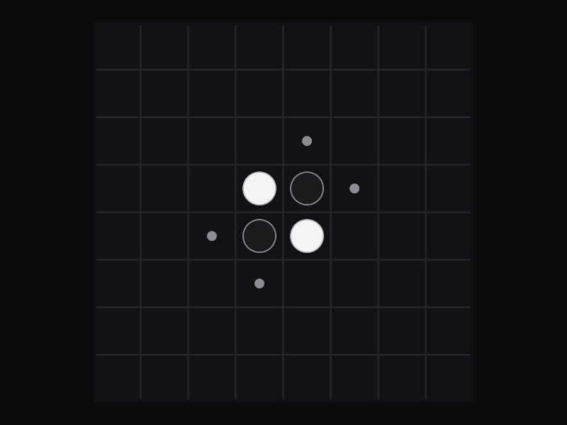 Reversi gameplay